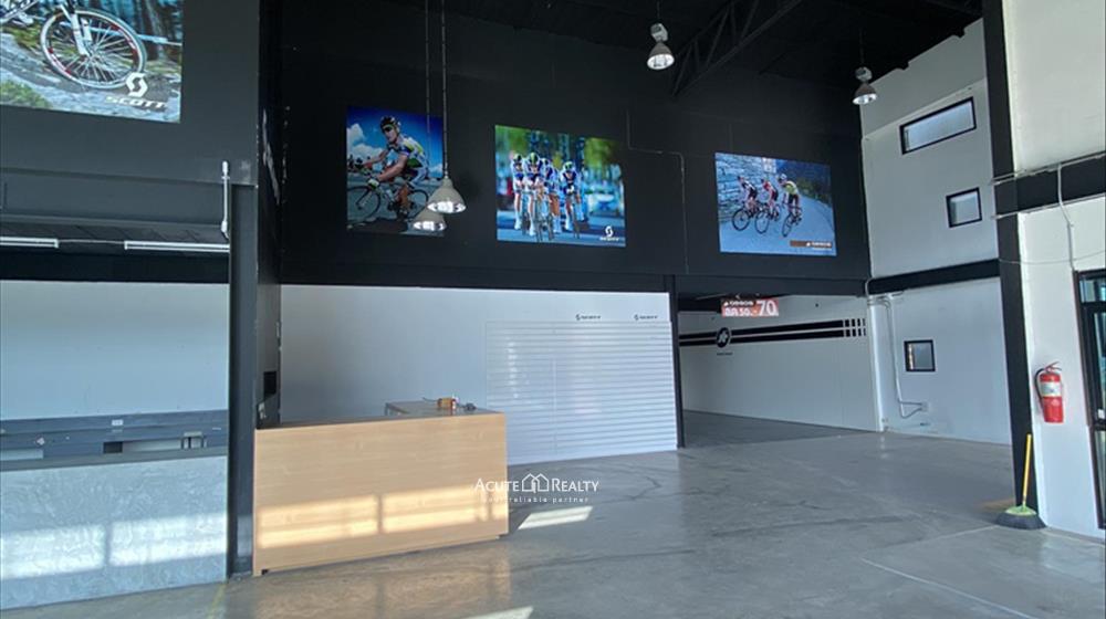 ให้เช่าอาคารโชว์รูม 2 ชั้น ติดถนนใหญ่เกษตรนวมินทร์ เหมาะทำร้านอาหาร สำนักงาน 