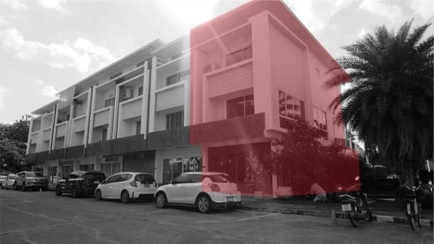 ตกแต่งสวย ฟังก์ชั่นครบ พร้อมทำกิจการได้เลย ขาย 12.5 ล้าน อาคาร Office villa 35 ตรว. #หนองควาย #หางดง หน้ากว้าง 5 เมตร มีพื้นที่สวนด้านข้าง