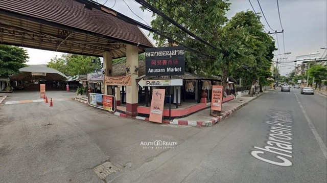 ขายอาคารพาณิชย์บนถนนเจริญประเทศ จ.เชียงใหม่ ขนาด 26.4 ตร.ว. พื้นที่ใช้สอย 468 ตร.ม. 4.5 ชั้น