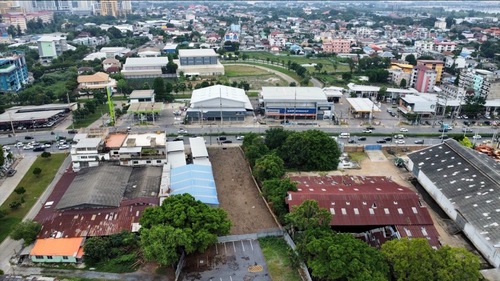 ขายที่ดิน ถมแล้ว ติดถนนใหญ่ ติวานนท์ ใกล้แยกสวนสมเด็จ ปากเกร็ด