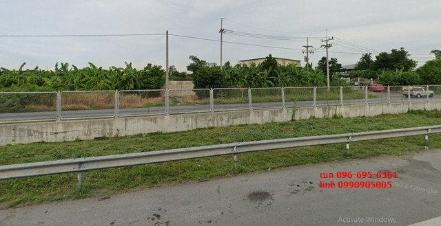ขายที่ดิน ติดถนนกาญจนาภิเษก ตร.ว.ละ 15000 บาท 6-1-21.3 ไร่ Land for sale
