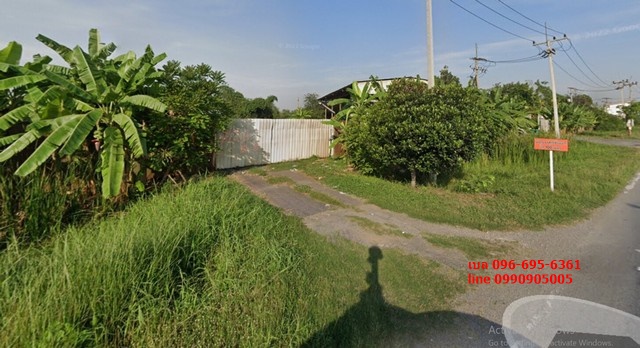 ขายที่ดิน ติดถนนกาญจนาภิเษก ตร.ว.ละ 15000 บาท 6-1-21.3 ไร่ Land for sale