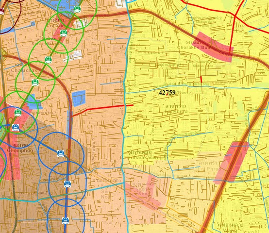 ???????? ขายที่ดิน+สิ่งปลูกสร้าง (บางส่วน) 0-3-39 ไร่ (339 ตร.ว.) ตรงข้ามถนนสตรีวิทยา 2 ซอย 22 - ???? 065-586-9872 คุณโดม รัชดา