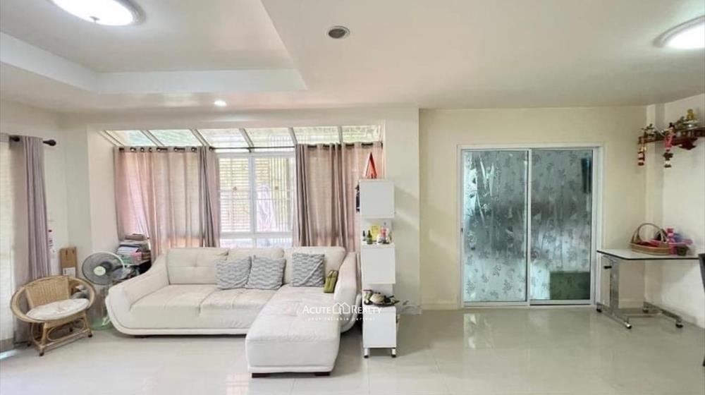 ขายบ้านเดี่ยวพร้อมอยู่ 2 ชั้น(หลังมุม) โครงการชวนชื่น บรู๊คไซด์ พร้อมอยู่ ต่อเติมเต็มพื้นที่