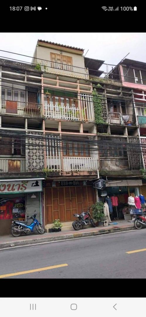 ให้เช่าและขายอาคารพานิชย์4ชั้น รัชดา ห้วยขวาง ดินแดง ใกล้ MRT ห้วยขวาง