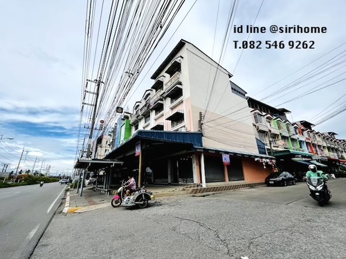  ขายอาคารพาณิชย์ กระทุ่มแบน 2คูหา ห้องมุม พร้อมอยู่ 32.3 ตรว. ติดถนนใหญ่ ใกล้แยกกระทุ่มแบน