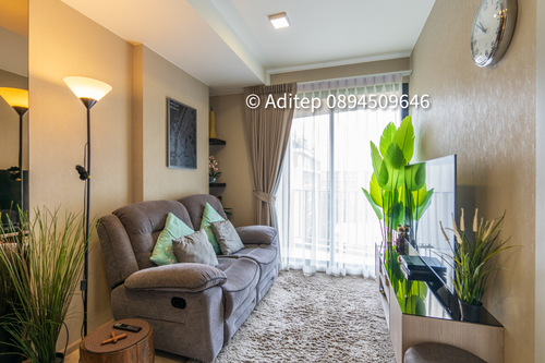  ขายคอนโด Quintara Arte Sukhumvit 52 ขนาด 1 ห้องนอน 34 ตรม. วิวสระ ตกแต่งพร้อมอยู่ ใกล้ BTS อ่อนนุช เพียง 400 ม. 