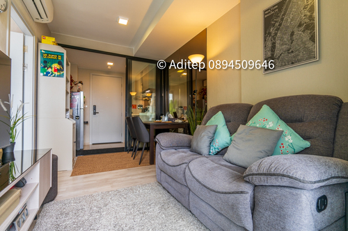  ขายคอนโด Quintara Arte Sukhumvit 52 ขนาด 1 ห้องนอน 34 ตรม. วิวสระ ตกแต่งพร้อมอยู่ ใกล้ BTS อ่อนนุช เพียง 400 ม. 