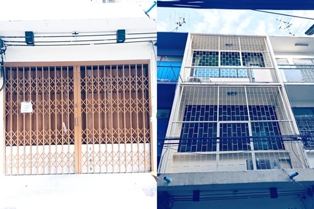  สยามสแควร์วัน MRT หัวลำโพง สามย่าน ตึกแถว 3 ชั้น พักอาศัย ออฟฟิศ 16ตรว.160ตรม. 2นอน 2น้ำ 1จอดรถ 2แอร์