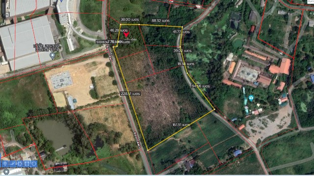 ที่ดินสวยๆเมืองพัทยา ติดถนนสองด้าน ผังสีส้มเหมาะทำจัดสรร เขตห้วยใหญ่ บางละมุง จ.ชลบุรี