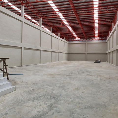  ให้เช่าโกดัง 700 ตารางเมตร ถนนกว้าง 13 เมตร ใกล้ปากซอย ถนนบางปลา จังหวัด สมุทรสาคร