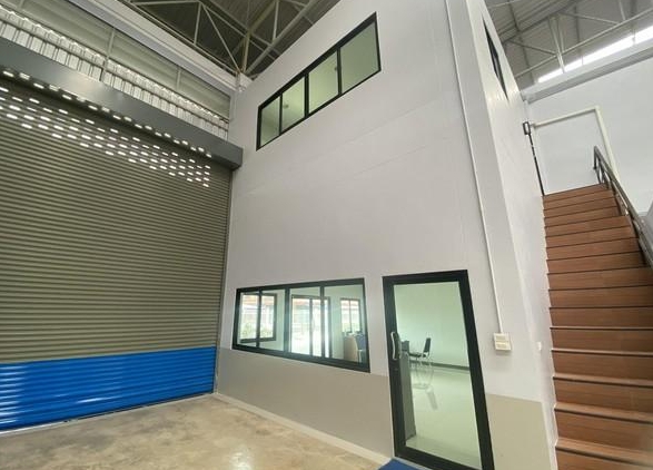  ให้เช่าโกดังใหม่ 400 และ 600  ตรม ย่านรังสิต ใกล้ตลาดไท