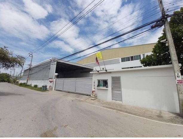 ให้เช่าโรงงาน คลังสินค้า เนื้อที่  4 ไร่ ขนาด 6,000 ตร.ม ถนน บางบัวทอง สุพรรณบุรรี 