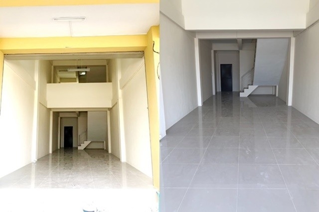 บิ๊กซี อาคารพาณิชย์ใหม่ 3 ชั้น ไทรน้อย โรงเรียน วัดไทรใหญ่ 18ตรว.199ตรม. 2นอน 4น้ำ จอดรถได้หลายคัน 