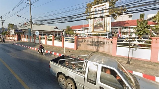 ขายที่ดินเปล่าติด ถ.เชียงใหม่-หางดง จ.เชียงใหม่ เหมาะสร้างโรงงาน หรือโครงการบ้านจัดสรร