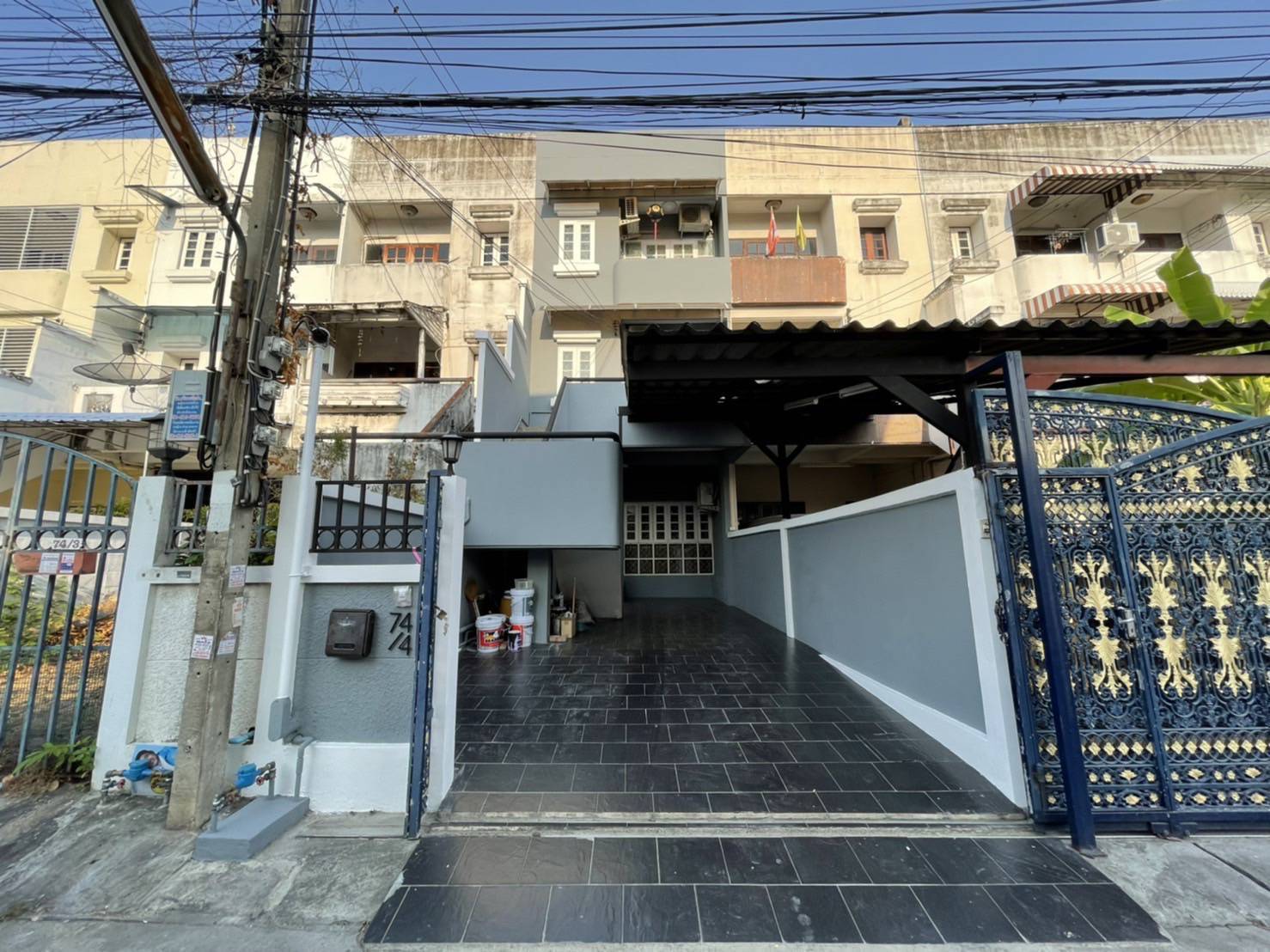 ให้เช่าทาวน์โฮม รัชดา-สุทธิสาร 5 ห้องนอน (170 m2) ใกล้ MRT สุทธิสาร/ห้วยขวาง 35,000 บาท/เดือน !!