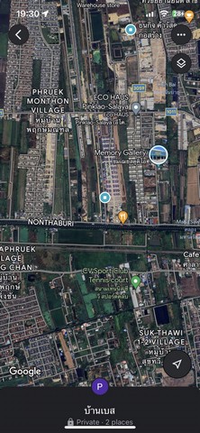 ที่ดินถมแล้ว 50 ตรว. ซ.นายตึ๋ง ศาลากลาง นนทบุรี ใกล้ศาลายา เข้าออกได้หลายทาง เหมาะสร้างบ้าน โฮมออฟฟิศ โกดัง