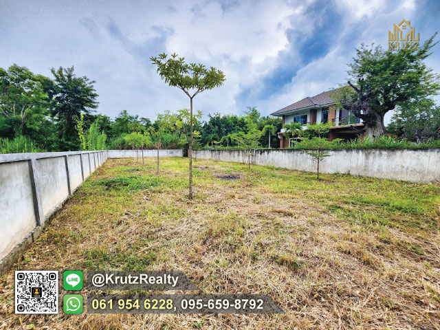 ขายที่ดินสวยติดกับโครงการดอยคำฮิลล์ไซด์ ทำเลดี 99 ตร.ว. ต.หนองหาร อ.สันทราย จ.เชียงใหม่   