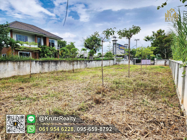 ขายที่ดินสวยติดกับโครงการดอยคำฮิลล์ไซด์ ทำเลดี 99 ตร.ว. ต.หนองหาร อ.สันทราย จ.เชียงใหม่   
