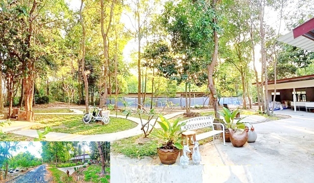 รีสอร์ท 18 ห้อง ให้เช่าบริหารโรงแรมสไตล์บรรยายธรรมชาติ  วิทยาลัยชุมชนยโสธร 15ไร่ 2งาน 3,800ตรม. 18นอน 18น้ำ จอดรถได้หลายคัน 18แอร์