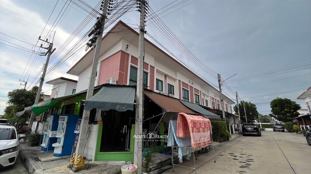 ขายบ้านทาวน์โฮม 2 ชั้น หลังมุม โครงการเจทาวน์1 รังสิต-คลอง1 (ต่อเติมเต็มพื้นที่)