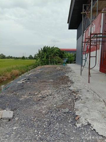 รหัสทรัพย์ C5872ให้เช่าโกดังสร้างใหม่พร้อมสำนักงาน ขนาด 380 ตารางมตร บางบัวทอง นนทบุรี 