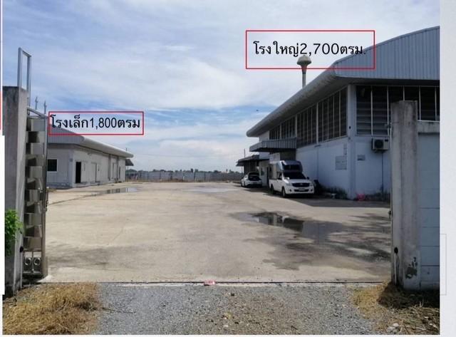 ให้เช่าโกดังห้องเย็น พื้นที่ใช้สอย 1,800 ตรม. และ 2,700 ตรม. ถนนธัญบุรี-วังน้อย ตำบลคลองเจ็ด อำเภอคลองหลวง ปทุมธานี 