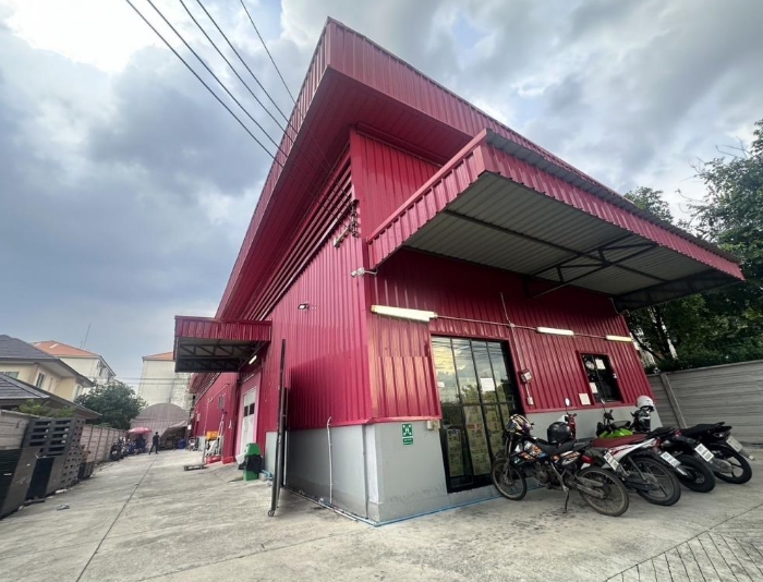 ให้เช่าโกดัง 582 ตรม ย่านสายไหม ลำลูกกา สุขาภิบาล5 ใกล้BTSคูคต เหมาะสำหรับเก็บสินค้า , กระจายสินค้า , ทำออฟฟิศ