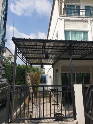PO09 ขาย ทาวน์โฮม 3 ชั้น หลังมุม 27 ตรว. โครงการ เดอะ แพลนท์ ซิตี้ นวมินทร์ THE PLANT CITI NAVAMIN 86 สุขาภิบาล 1 บ้านหันหน้าไปทางทิศใต้