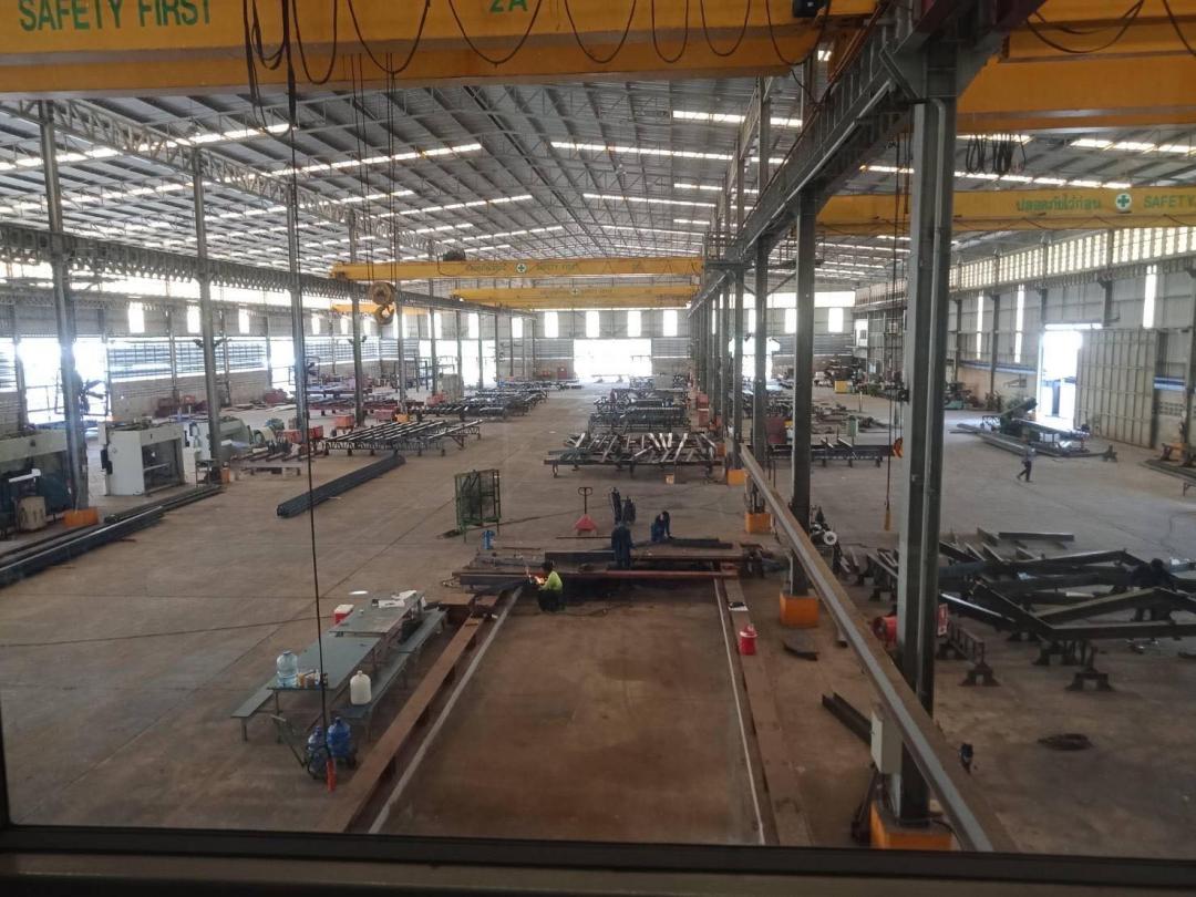 BST546 ขายหรือให้เช่าโรงงาน 48 ไร่ มีใบอนุญาต รง.4 ตำบลคู้ยายหมี อำเภอสนามชัยเขต ฉะเชิงเทรา 