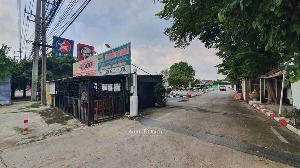 ขายที่ดินติดถนนเทพารักษ์ ใกล้สถานีรถไฟฟ้าทิพวัล เนื้อที่ 5 ไร่