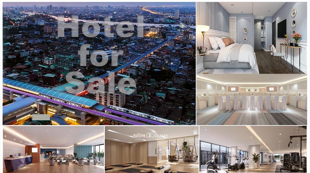 ขายโรงแรมขนาด 140ห้อง แบริ่ง-สุขุมวิท 107 ติดต่อ @acr-land168 