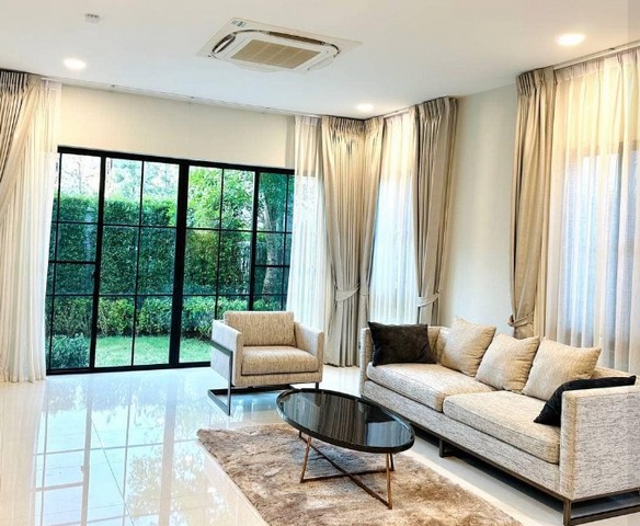 ให้เช่าบ้านเดี่ยวหรู 2 ชั้น นันทวัน NANTAWAN พระราม9-กรุงเทพกรีฑา Super luxury 