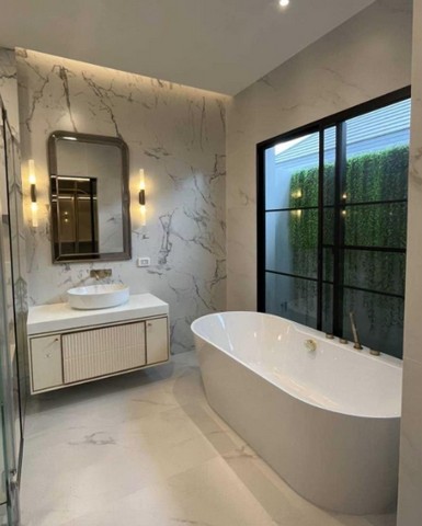  ให้เช่าบ้านเดี่ยวหรู 2 ชั้น นันทวัน NANTAWAN พระราม9-กรุงเทพกรีฑา Super luxury 
