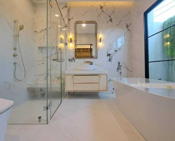  ให้เช่าบ้านเดี่ยวหรู 2 ชั้น นันทวัน NANTAWAN พระราม9-กรุงเทพกรีฑา Super luxury 