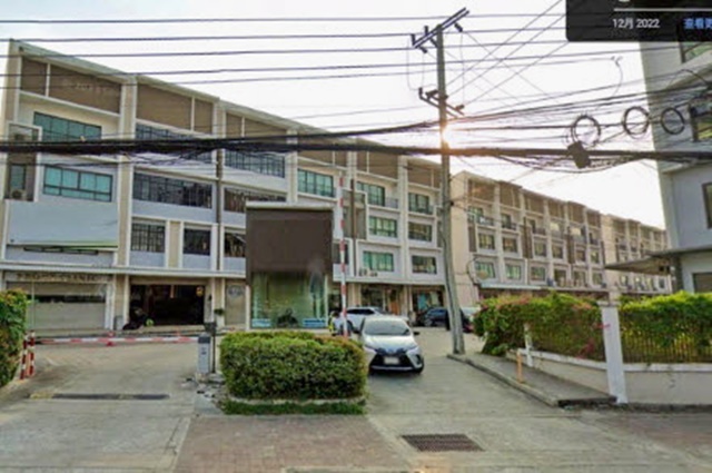 โฮมออฟฟิศ  BRT สะพานพระรามเก้า 24ตรว.ให้เช่าอาคารพาณิชย์4ชั้น 248ตรม. 4นอน 4น้ำ 2จอดรถ 4แอร์ ประชาอุทิศ ราษฎร์บูรณะ 