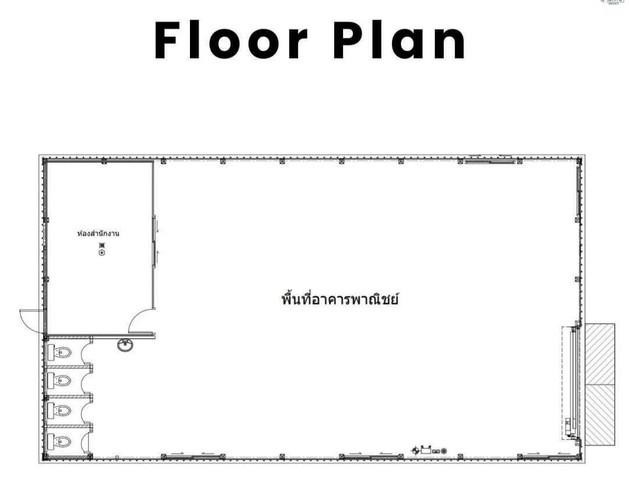 PB3498 ให้เช่าโกดัง ขนาด 380 ตารางเมตร ซอยโชคชัย4 ใกล้ MRTโชคชัย4