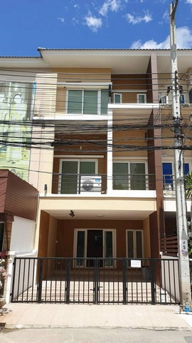 ให้เช่าทาวน์โฮม 3 ชั้น วิลล่าคุณาลัย1ถ.วัดลาดปลาดุก