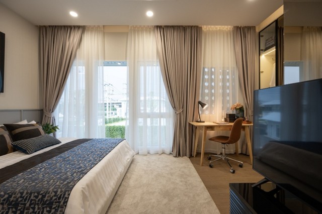 ให้เช่าทาวน์โฮม 2 ชั้น ม.พรี วิลเลจ ธรรมศาสตร์-รังสิต พร้อมเฟอร์นิเจอร์