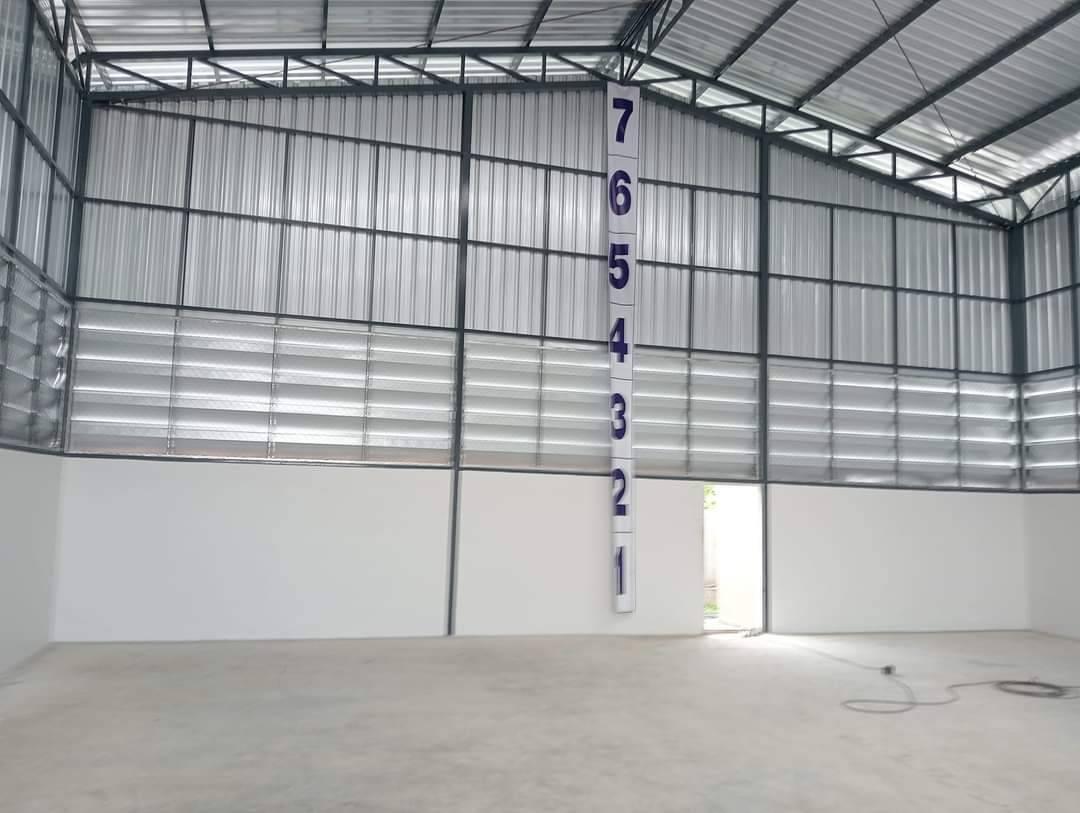 ให้เช่าโกดังพร้อมออฟฟิศ พื้นที่โกดัง 450 ตารางเมตร  ย่านลำลูกกา คลอง 4 รังสิต ปทุมธานี