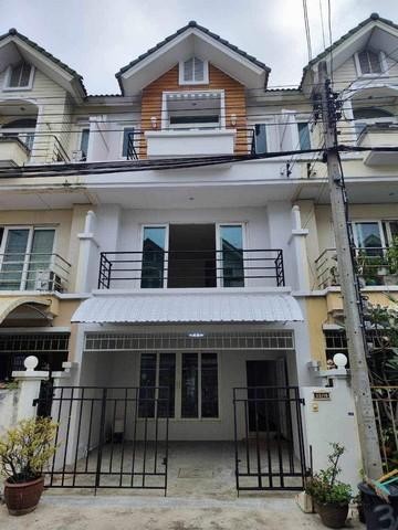 POR3490 ขาย ทาวน์โฮมส์ หมู่บ้านสิทธารมย์ ซอยรามอินทรา 45 รีโนเวทใหม่ ใกล้สถานีรถไฟฟ้าสถานีมัยลาภ เขตบางเขน