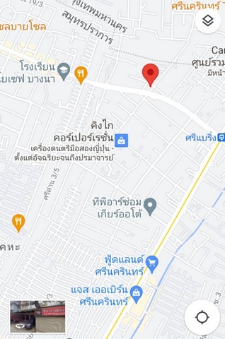 ขาย/เช่า ที่ดินสวยถมแล้ว  202   ตร.วา แปลงมุม  ซ.แบริ่ง 39 ถ. สุขุมวิท107   เข้าซอยเพียง 50 เมตร   ZT275 