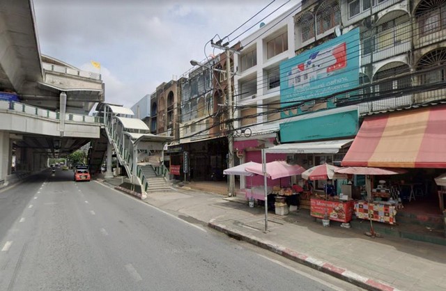 C4050 ให้เช่าอาคารพาณิชย์ 2 คูหา 4 ชั้น รีโนเวทใหม่ ใกล้BTSแบริ่ง ติดถนนสุขุมวิทฝั่งขาออก