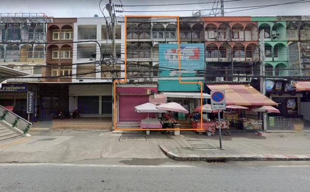 C4050 ให้เช่าอาคารพาณิชย์ 2 คูหา 4 ชั้น รีโนเวทใหม่ ใกล้BTSแบริ่ง ติดถนนสุขุมวิทฝั่งขาออก