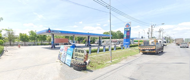 ปั้ม PTT ธรรมกาย 402ตรว. 1204 ตรม. ขนส่ง ปทุมธานี ให้เช่าโกดัง ตลาดคลองสี่ตะวันออก 22-32  ติดถ.Motorway ออฟฟิศ 2 ชั้น  ม.กรุงเทพ รังสิต