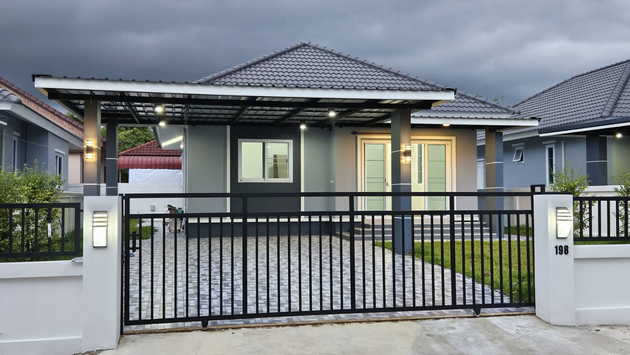 ซื้อบ้านวันนี้ รับฟรี3 เด้ง บ้านเดี่ยวชั้นเดียวโครงการเรย์เบลล่าโฮม (Reybella HOME) ทำเลทองเดินทางสะดวก ตำบลต้นธงชัย ลำปาง