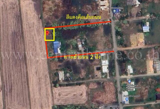 R1 ที่ดิน 104 ตารางวา เลียบวารี59 หนองจอก โคกแฝด ใกล้ มหาวิทยาลัยเทคโนโลยีมหานคร