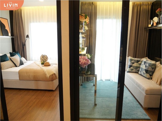 ขายดาวน์ คอนโดThe livin รามคำแหง ชั้น 17 ห้อง1-bedroom plus ขายดาวน์ราคา 80,000บาท 