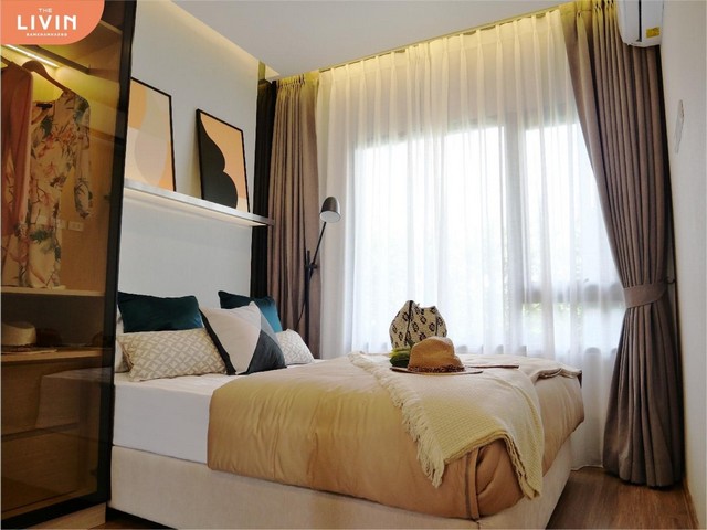 ขายดาวน์ คอนโดThe livin รามคำแหง ชั้น 17 ห้อง1-bedroom plus ขายดาวน์ราคา 80,000บาท 