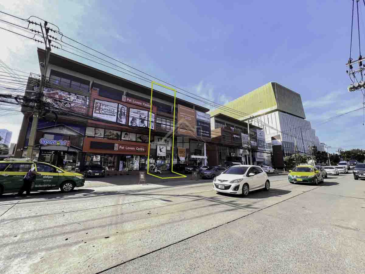 อาคารพาณิชย์ 4 ชั้น สุโขทัย อเวนิว แจ้งวัฒนะ-ปากเกร็ด ติดถนนใหญ่